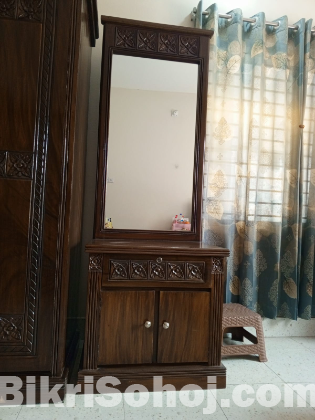 Bedroom set available for sale.